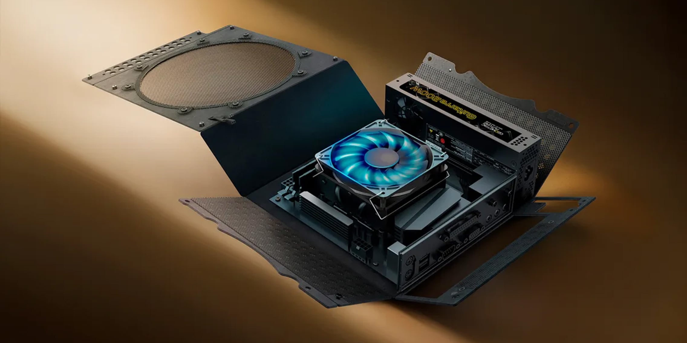 ZERO-GEVOLUTIONGVX彩710ArtemisMXSlowtaper Geometric Future Model 0 Flamingo folding PC case - Digitec